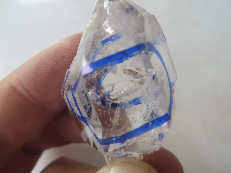 23 г натуральный кварцевый кристалл алмаз херкимера W 1 движущийся ENHYDRO Bubble|Камни| |