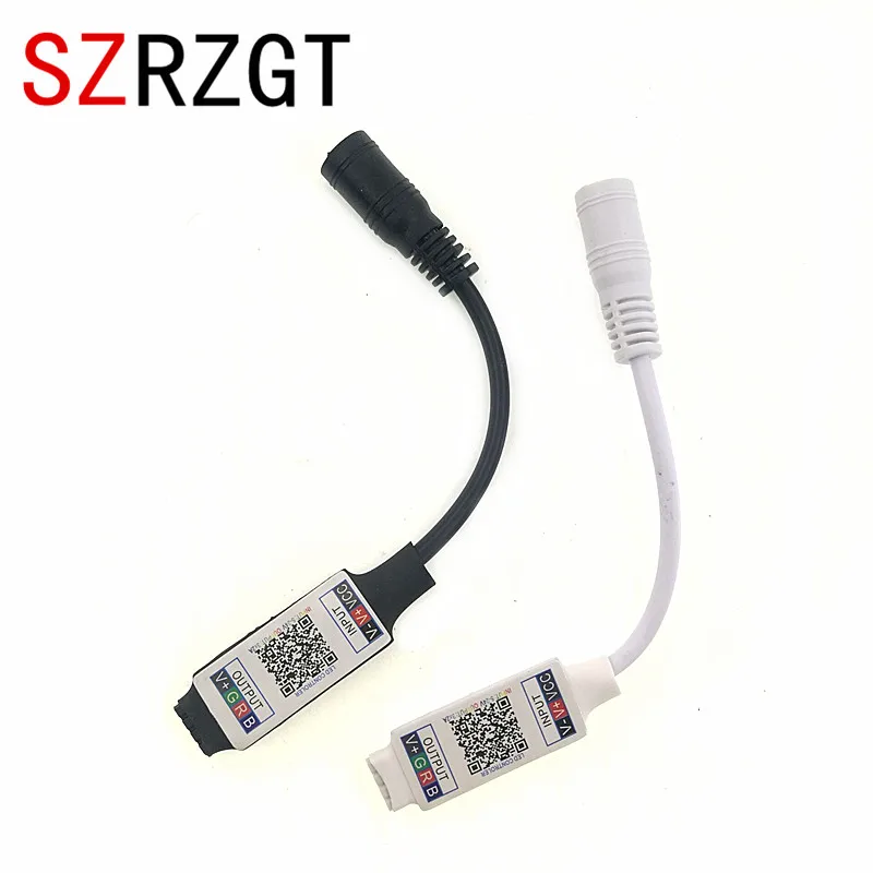 Wifi мини RGB Bluetooth контроллер постоянного тока 5 в 12 В 24 В мини музыкальный Bluetooth контроллер светильник контроллер полосы для RGB RGBW светодиодные ленты