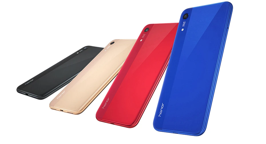 Мобильный телефон Honor 8A 3g 32G с глобальной прошивкой и функцией распознавания лица 6,09 дюйма, Восьмиядерный процессор Fullview MT6765, Android 9, 3 слота для карт, двойная камера, LTE телефон