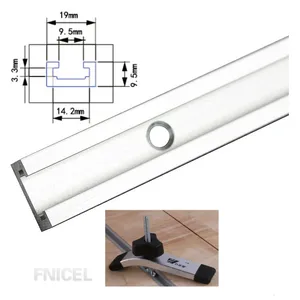 Мини-Т-образный паз из алюминиевого сплава, Т-образный паз