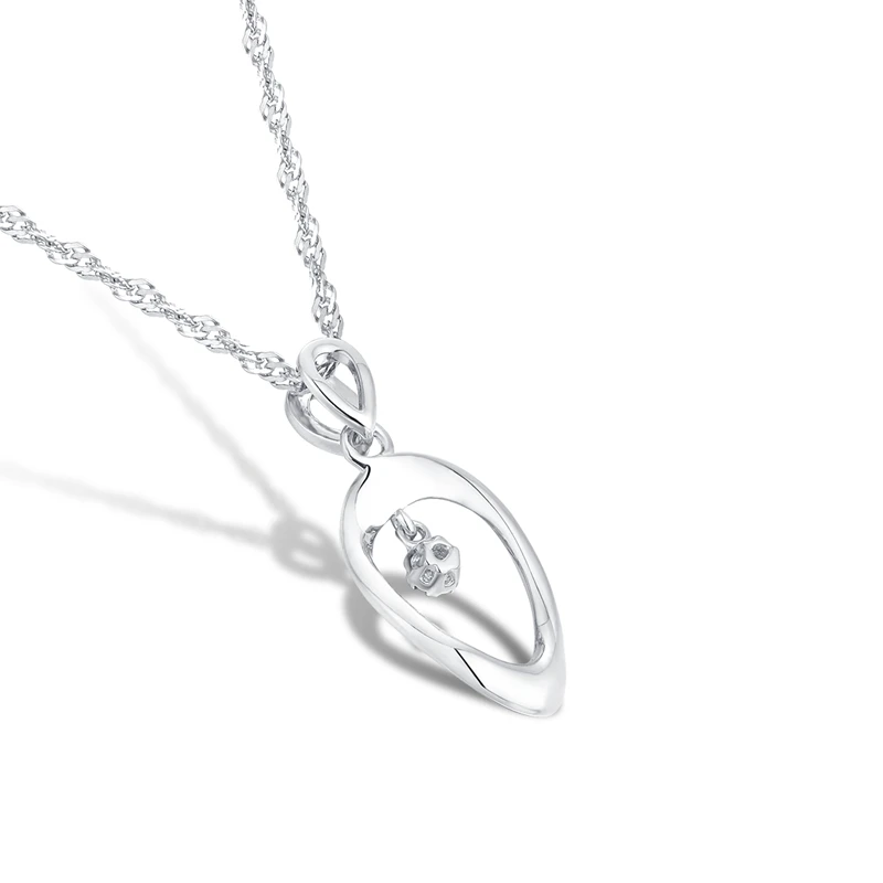 Женское Ожерелье с бриллиантами 925 карата|box pendant|box boxbox gift box |