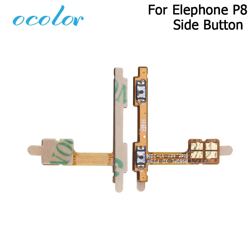 Ocolor для Elephone P8 Боковая кнопка питания + Кнопка громкости гибкий кабель FPC ремонта