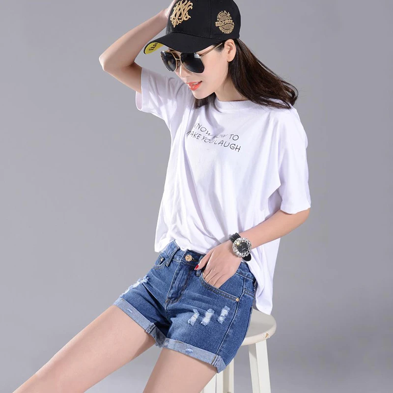 Сексуальные джинсовые шорты для женщин 2018 летние женские повседневные Шорты