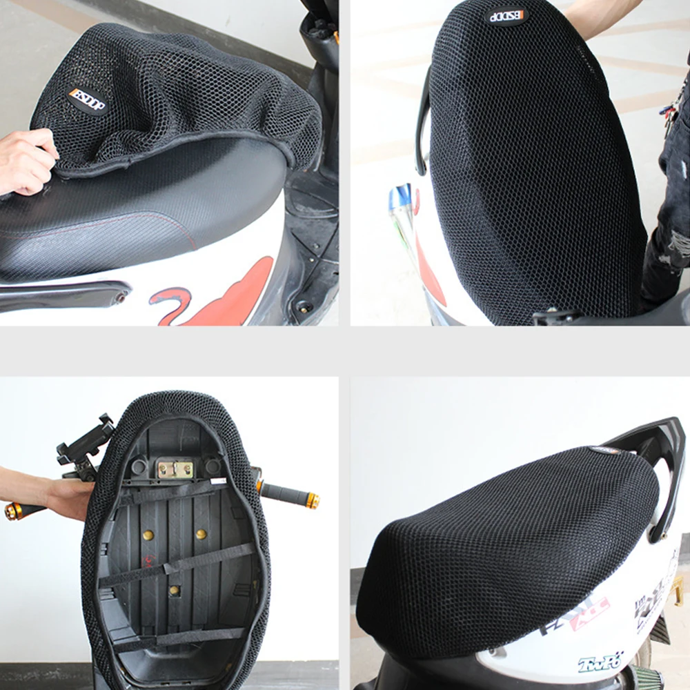 Мотоцикл Cafe Racer сиденья мотоцикла солнцезащитный чехол на сиденье дышащие мото