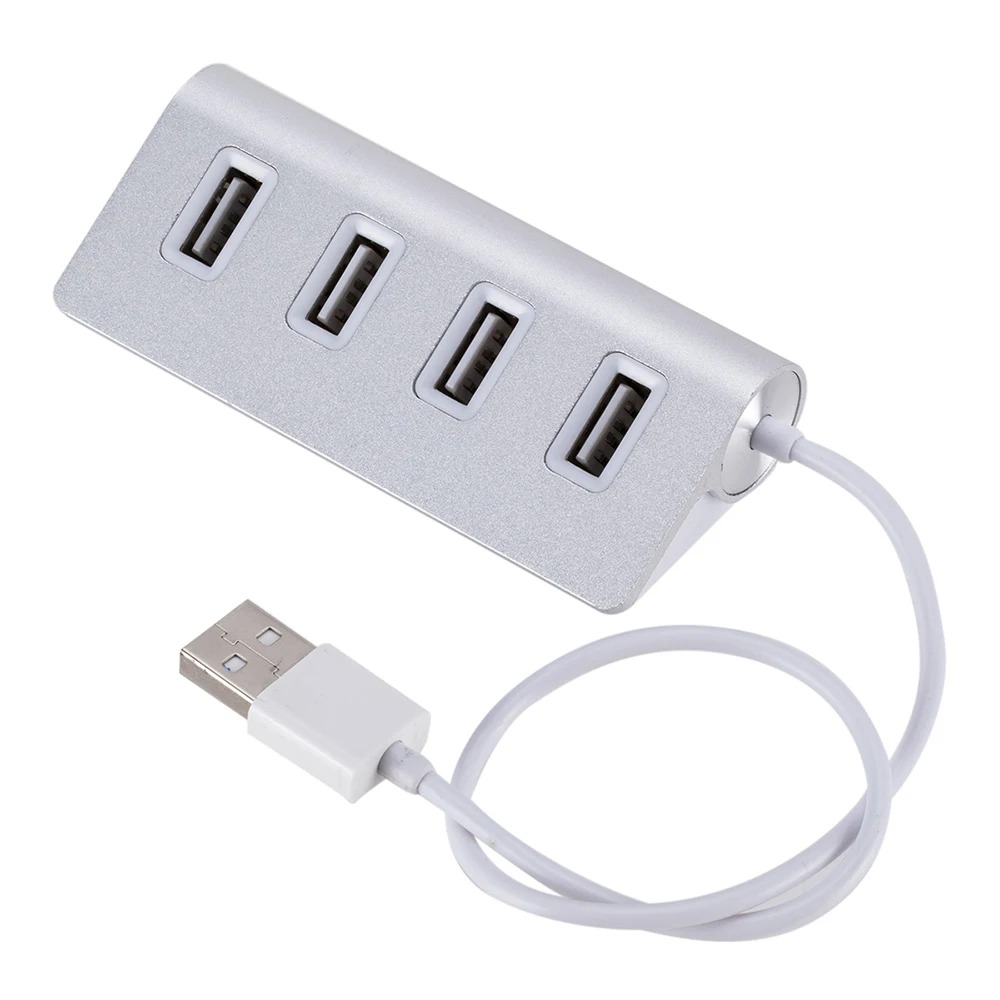 Высокое качество Led высокоскоростной 4 порта Usb 2,0 мульти концентратор переходник разветвитель конвертер ПК ноутбук Wd