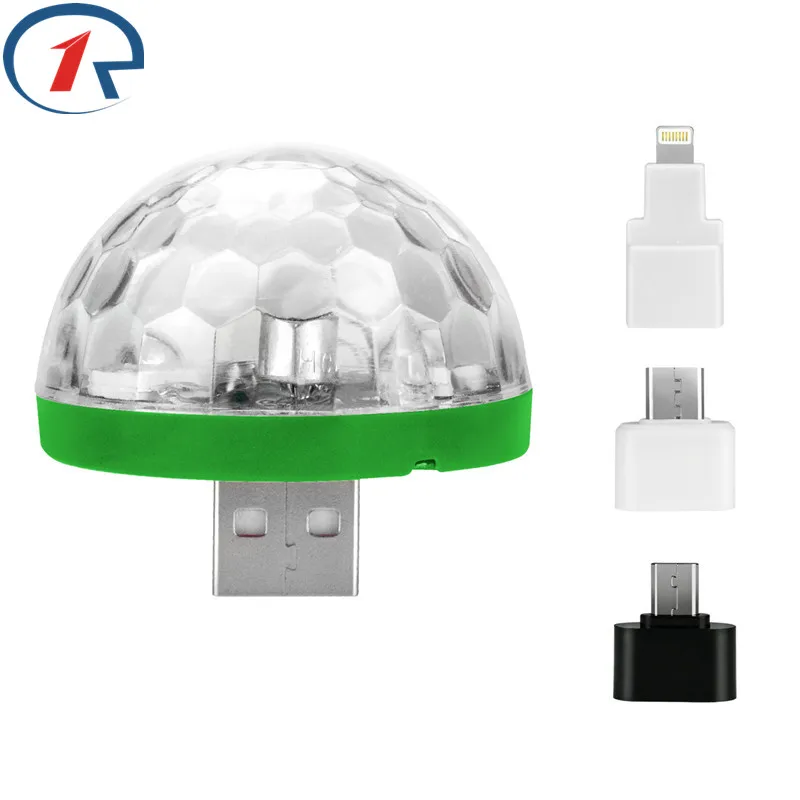 Мини-микрофон ZjRight со светодиодной подсветильник USB | Лампы и освещение
