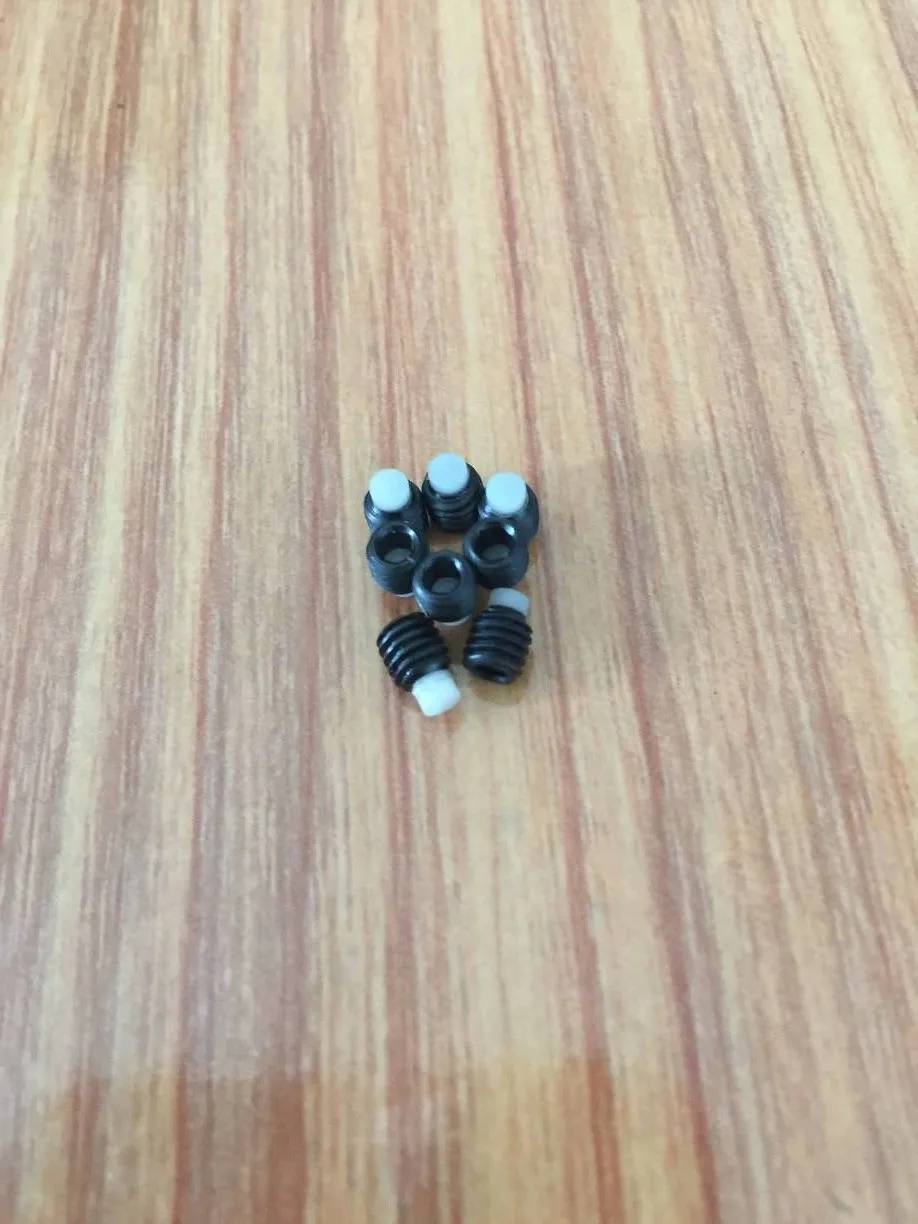 M4 нейлоновые винты с черной головкой шестигранные болты шестигранной резьбой