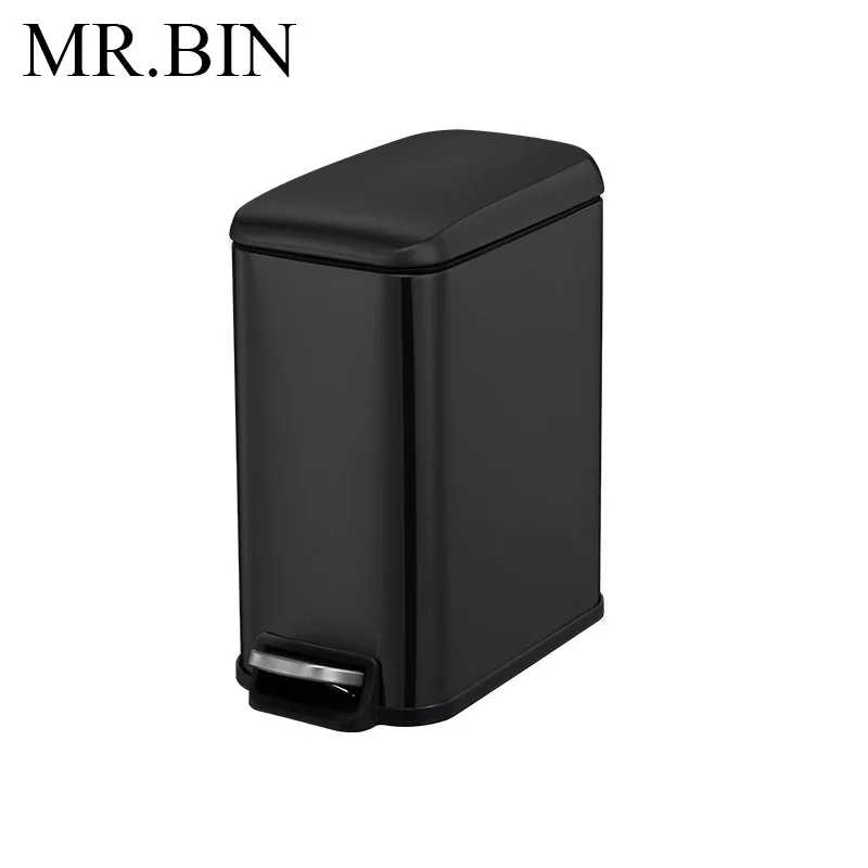 MR. BIN 5L Нержавеющая сталь педаль мусорный бак с Съемный внутренний Nordic простой