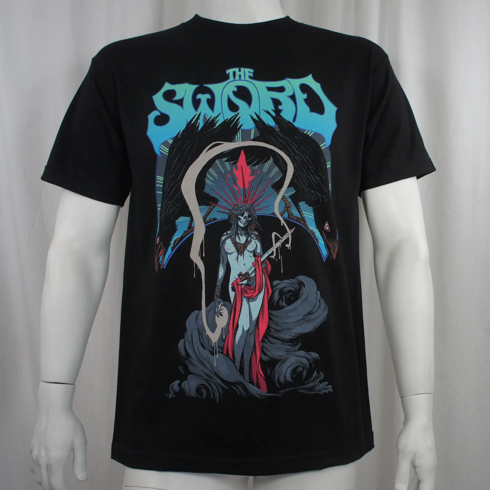 Аутентичные меч группа Barael лезвие логотип футболка Размеры s m l xl 2XL Новый |