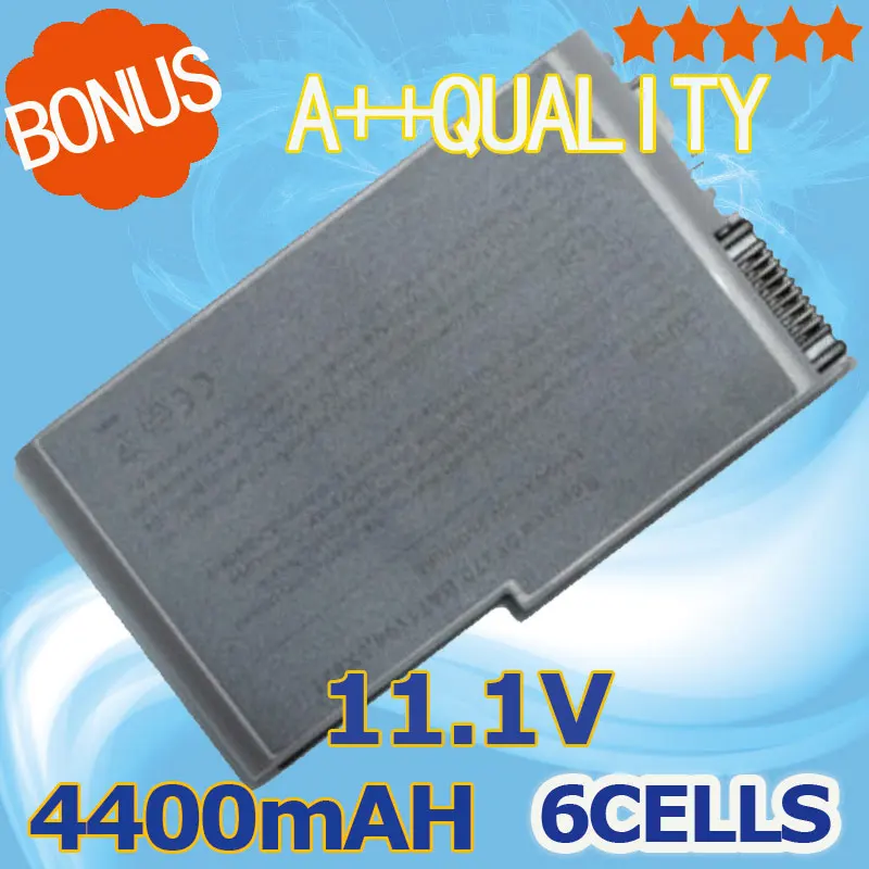 Аккумулятор 4400 мАч 6 ячеек для Dell Latitude D500 D505 D510 D520 D530 D600 D610 Inspiron 510m 600m Precision M20|battery for