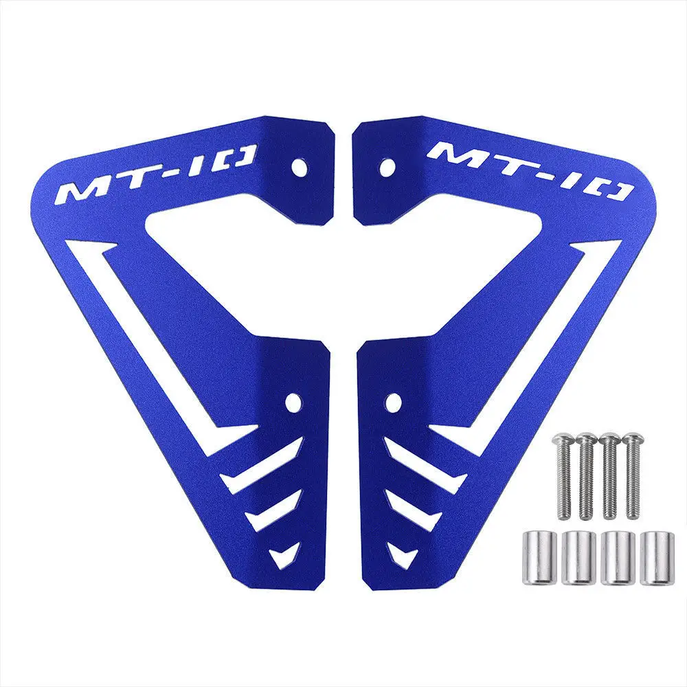 Левая и правая 2 фото боковая панель радиатора Защитная крышка для Yamaha MT FZ 10 MT10 FZ10