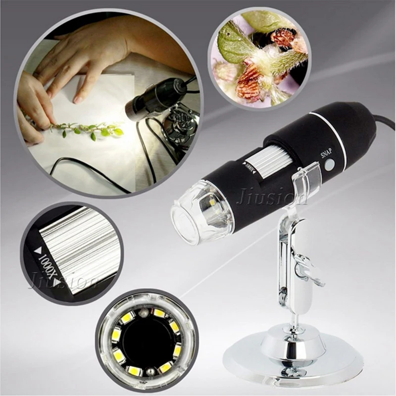 Mini Handheld Endoscope Camera 500X/800X/1000X Magnification USB Digital Microscope Camera For Android Windows OTG