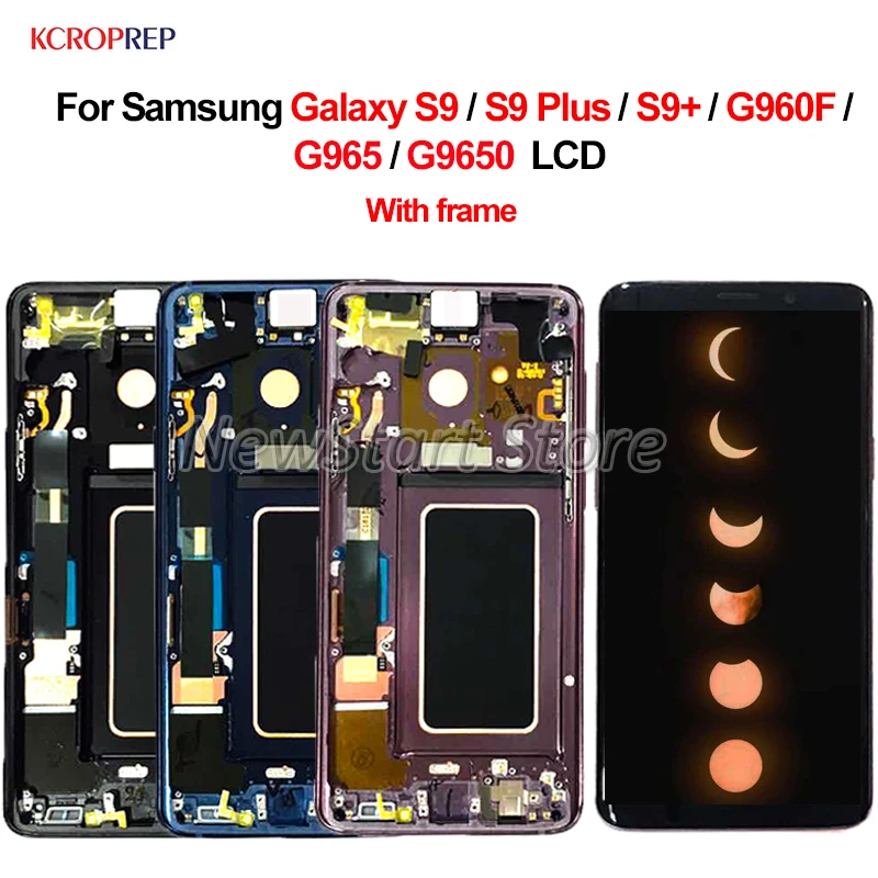 5," для samsung S9 G960F ЖК-дисплей 6,2" для samsung S9 плюс G965 G9650 ЖК-дисплей Дисплей Сенсорный экран для samsung Galaxy S9 S9Plus S9+ ЖК-дисплей
