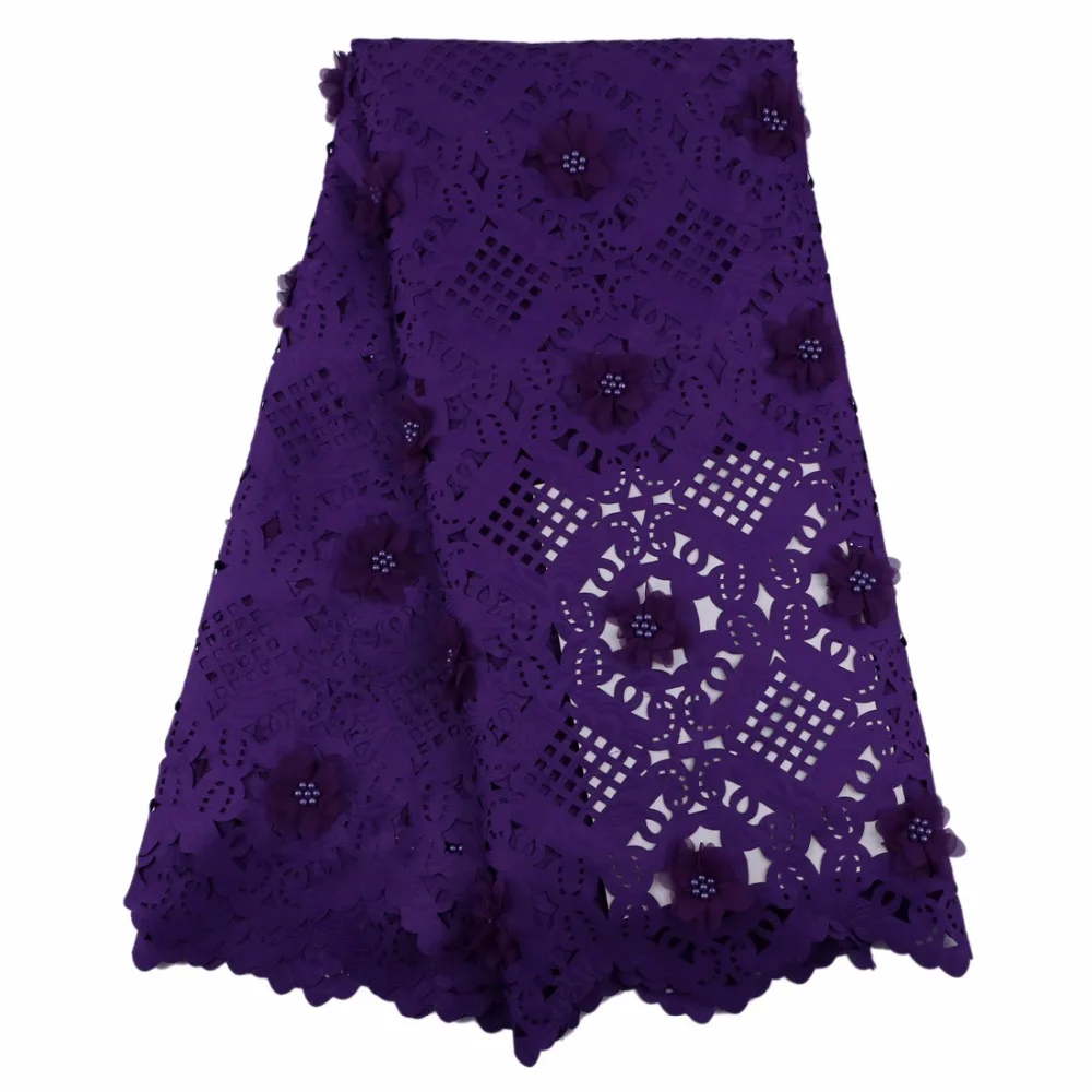 2017 новейшая белая африканская швейцарская хлопковая вуаль кружевная ткань