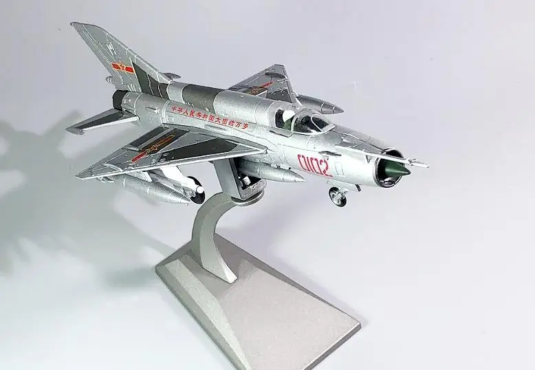 MIG-21 1/72 diecast plane model aircraft WLTK |