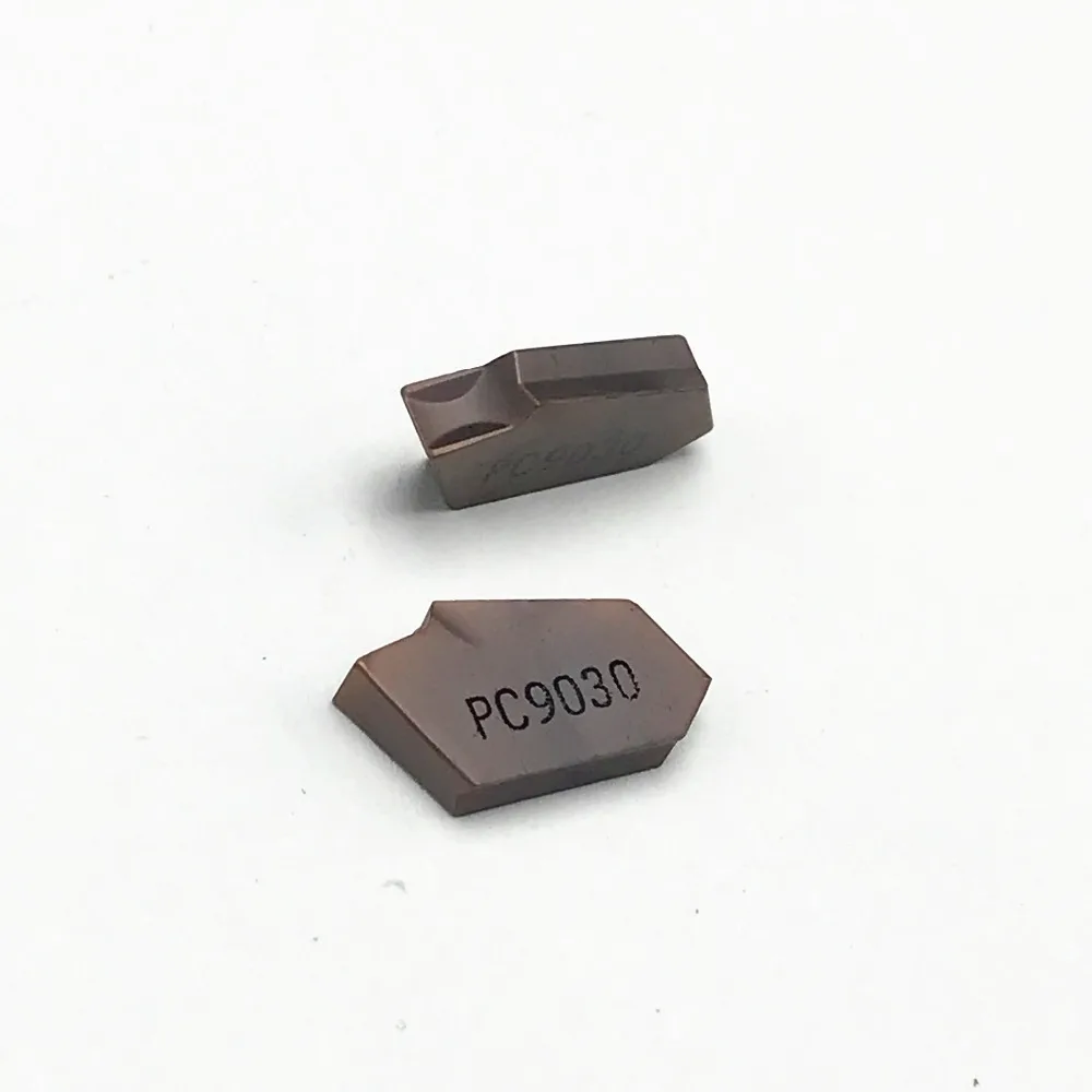 KORLOY SP300 PC9030 10 шт. твердосплавные вставки для канавок + токарный резец инструмент