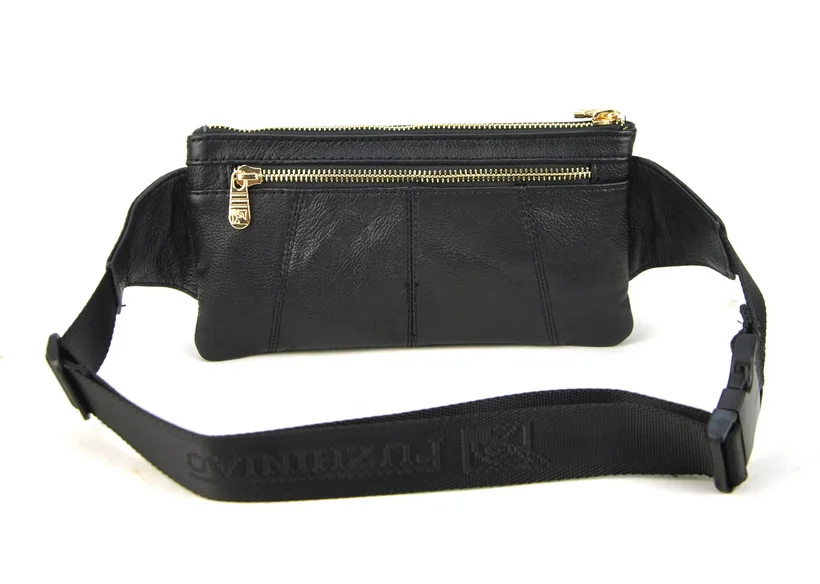 Поясная сумка на молнии для мужчин и женщин Классический Повседневный кошелек из