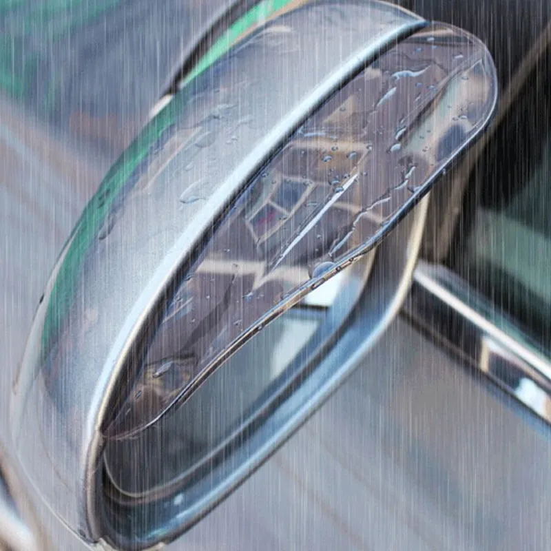 2 шт. универсальный автомобильный зеркало заднего вида тенты дождь глаз доска