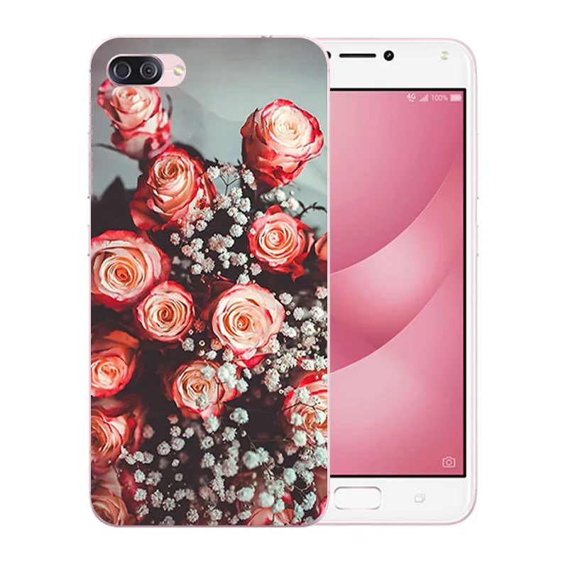 Phone Cases For Asus Zenfone 4 Max ZC520KL Clear TPU 5.2 inch Back Cover Animal Pattern Coque Full Protection Anti Knock Shell |