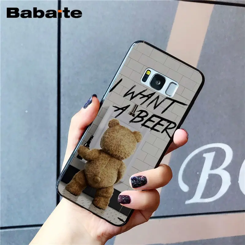 Babaite World пиво алкоголь Лето пузырьковый чехол для телефона samsung Galaxy S9 plus S7 edge S10 Plus S10E S10lite S8 plus S5 M10 20