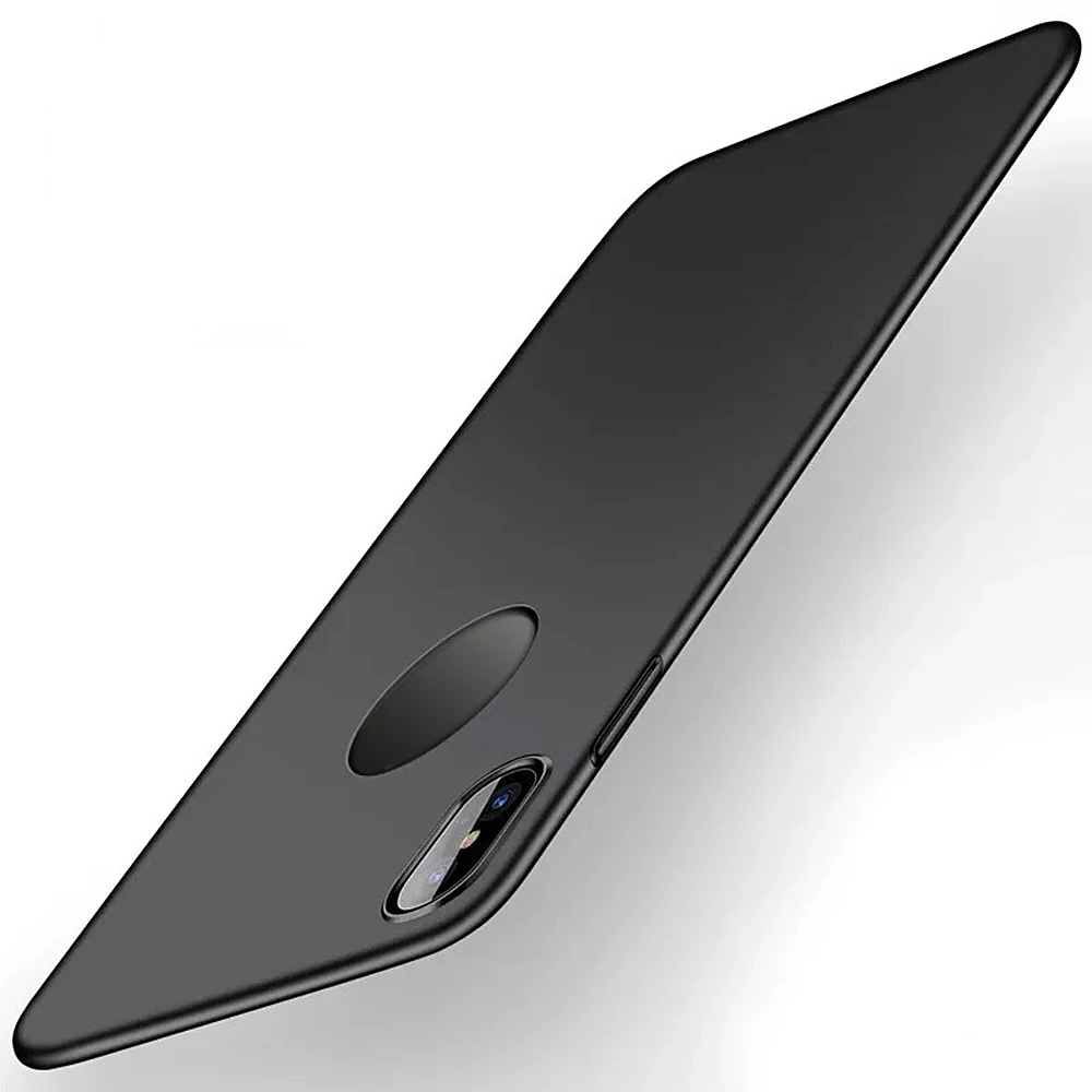 A Чехол s для iphone XS Чехол Жесткий PC матовый чехол для телефона для iphone X xs max ультратонкий, гладкий Чехол Стильный чехол для iphone XR - Цвет: A