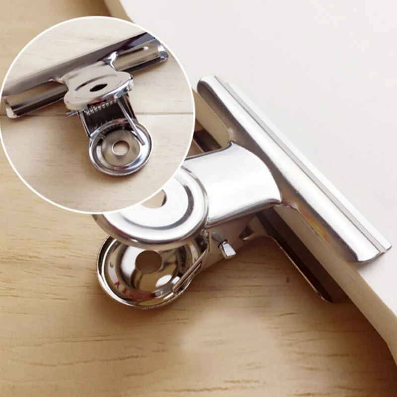 50 шт. высокое качество металл Офисная бумага скрепки для документов зажимы