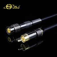 jsj bnc public on the lotus male video line oxygen free copper monitoring connection coaxial line free shipping
