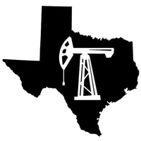 13 3cm14cm texas state oilfield oil pump jack vinyl car styling stickers blackwhite wall sticker