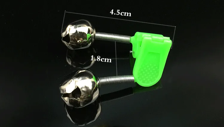 Лидер продаж рыболовная удочка 5 шт./лот сигнализация клева колокольчики двойные