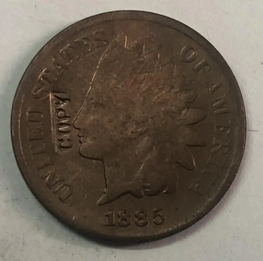 

1885 United States 1 Cent "Indian Head Cent"