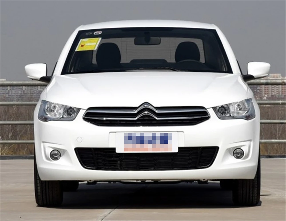 Для Citroen Elysee фары автомобиля прозрачные линзы Авто оболочка Крышка