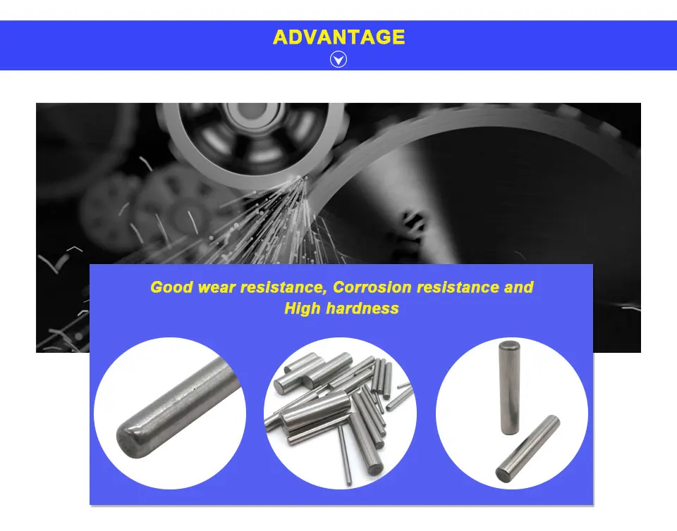 LUPULLEY 50pcs/lot Cylindrical Pins Dowel Pin Length 15.8mm Dia. 0.8mm/1mm/1.2mm/1.4mm/1.5mm/1.65mm Metal Fasten Element