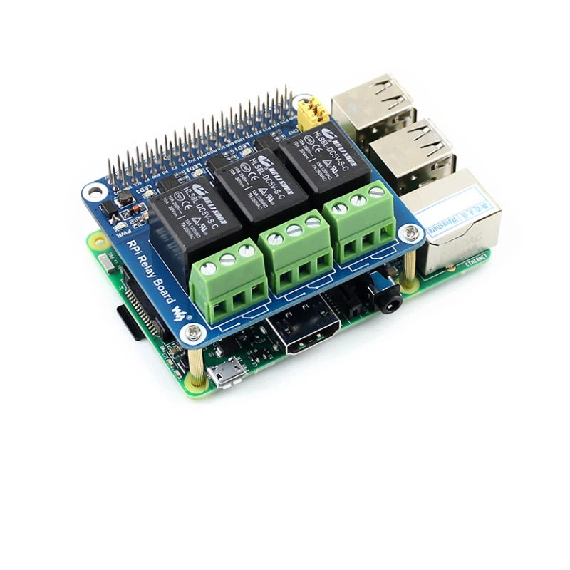 Raspberry Pi 3 поколения B +/3B релейный модуль Плата расширения умный дом|Аксессуары для