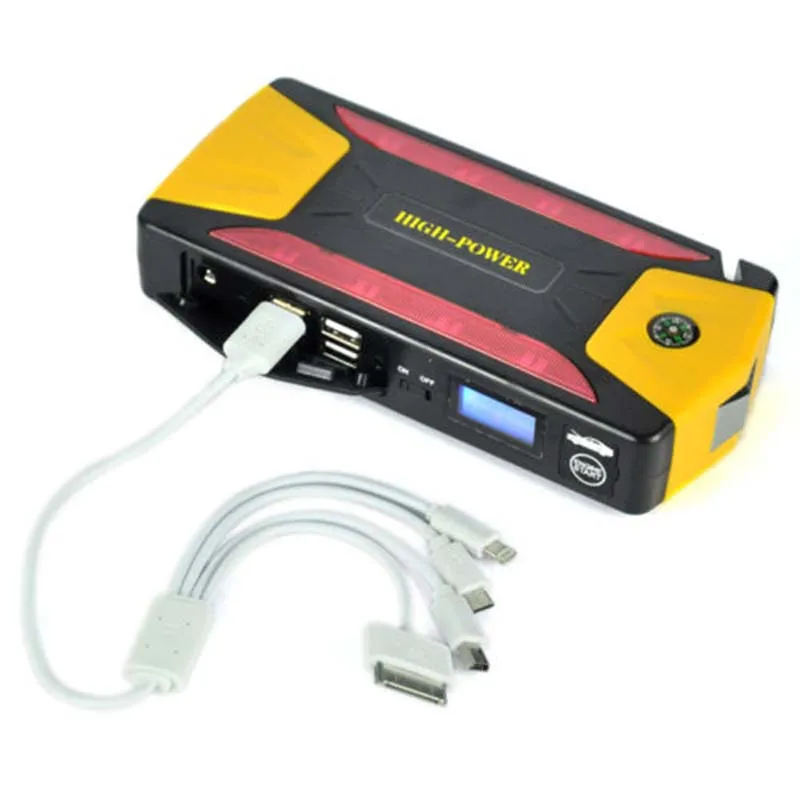 Liplasting 82800 мАч высокой мощности 4 USB Автомобильное пусковое устройство аварийное зарядное устройство усилитель power Bank Plug EU/AU