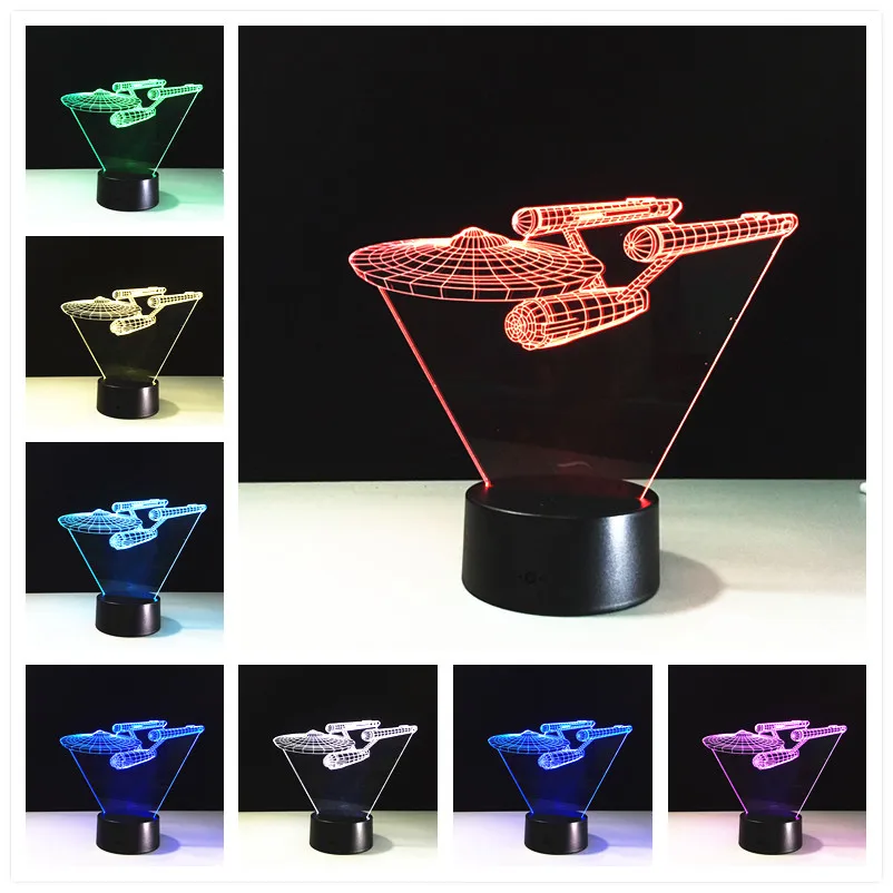 Светодиодная 3d лампа с Usb Новый рождественский подарок для детей светодиодная
