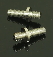 2pcs long 14 male threaded tom6 male threaded screw adapter for tripod camera pack of two