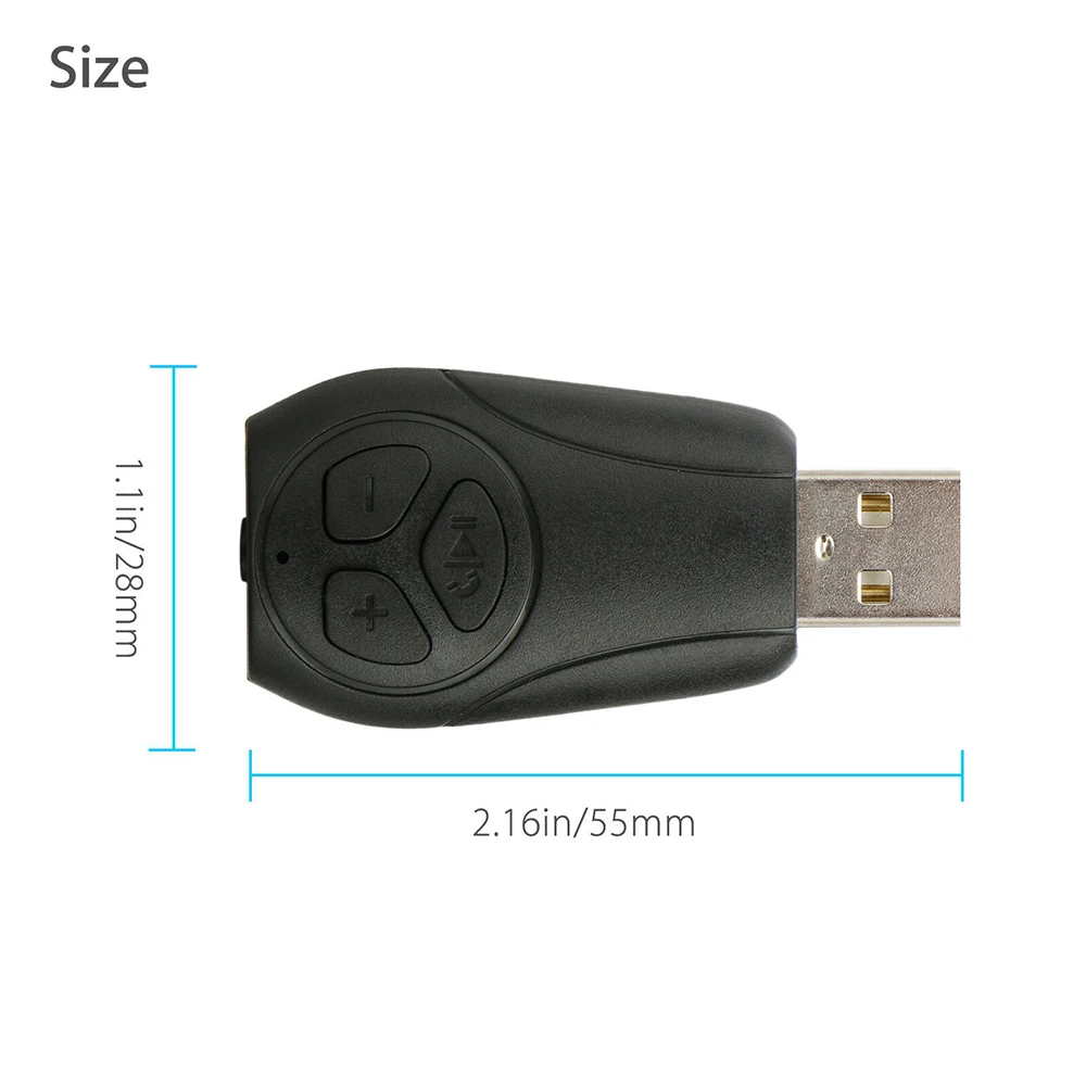Беспроводной Bluetooth USB приемник 3,5 мм Aux адаптер стерео аудио Автомобильная Колонка умная Автоматизация