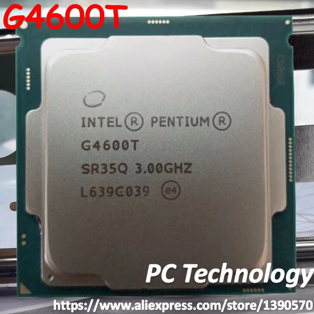 Оригинальный процессор Intel Pentium G4600T QS версия 3 00 ГГц 3M LGA1151 десктопный двухъядерный
