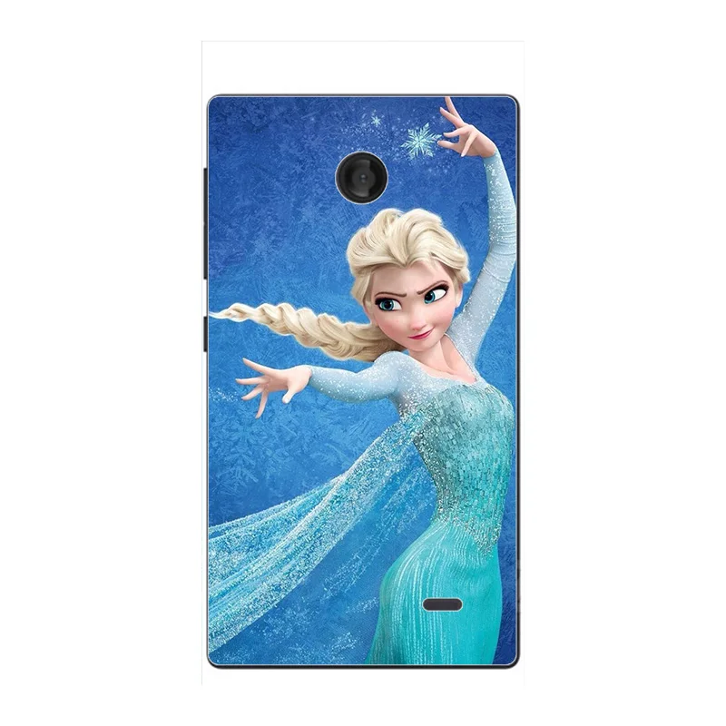 A106 Модный чехол с мультяшным принтом для Nokia X Dual SIM A110 RM-980, чехол для телефона с изображением кота, пейзажа, задняя крышка - Цвет: A106