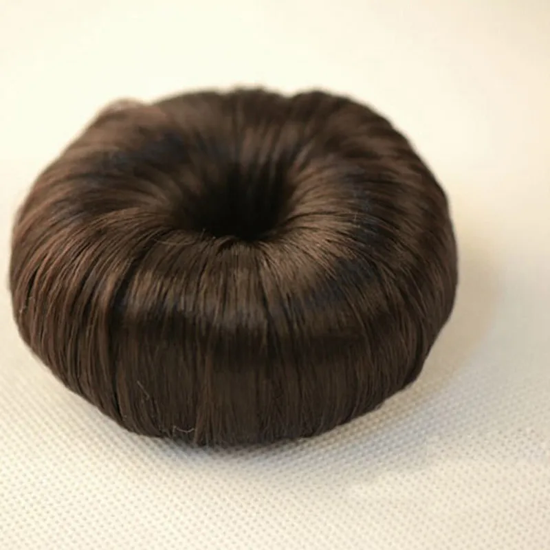 Dark brown Распродажа, заколка для волос, женские волосы, Пончик, аксессуары для укладки волос, плетение, инструменты, аксессуары для волос, черные - Окраска металла: Dark brown