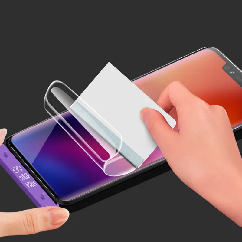 Мягкая Гидрогелевая пленка для Huawei Nova 3 3i 2S 2i 2Lite P Smart + Honor 8Lite 8C 9Lite 6A 6X 6Plus Передняя