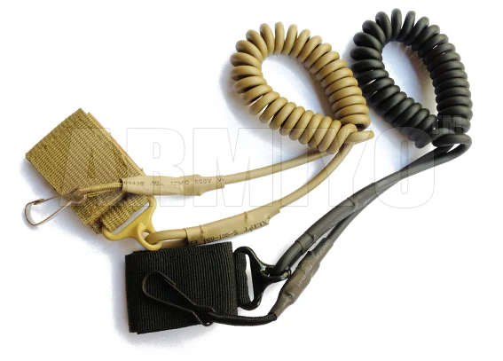 

Armiyo Tactical 1 Point Pistol Airsoft Gun Spring Lanyard Sling Harnesses Quick Release Hunting Pouches Accessories