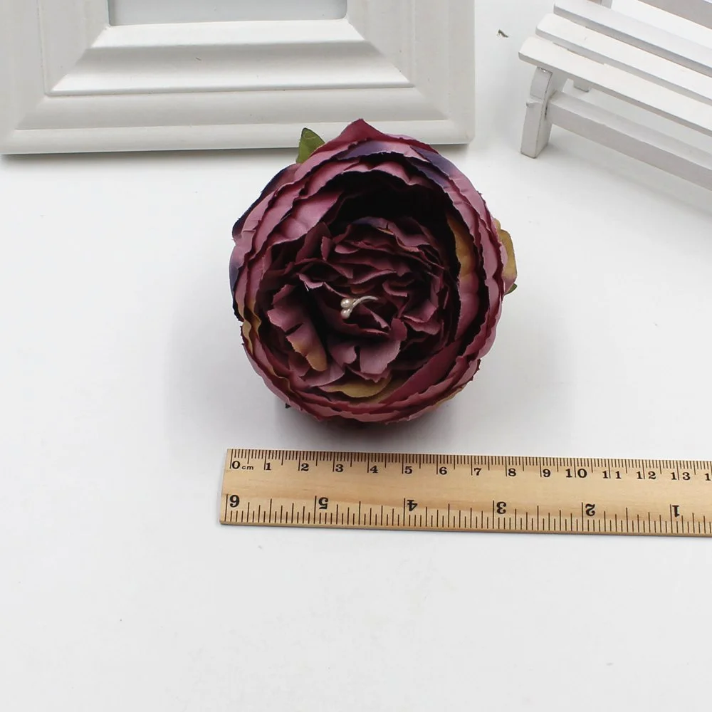 1 pieces of peony flower head DIY high quality rayon wedding home decoration party decorated | Дом и сад