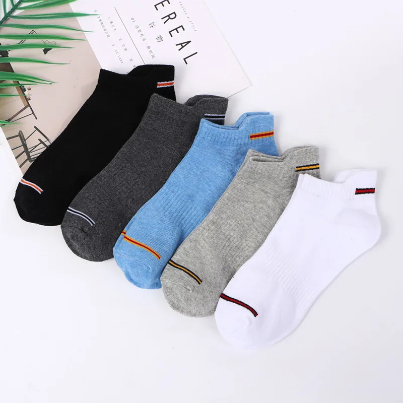 Носки мужские летние спортивные хлопковые носки-лодочки модные удобные носки |