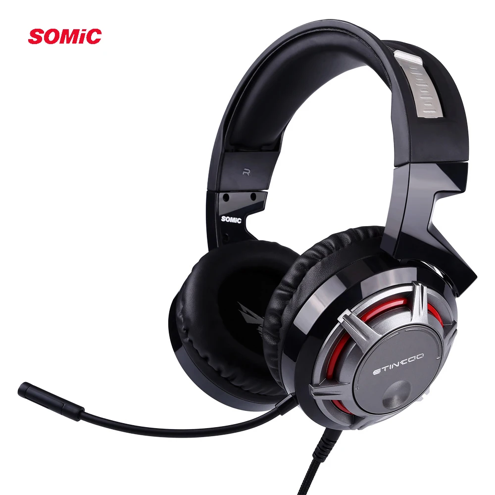 Новая игровая Гарнитура SOMIC G926S PS4, проводные ПК стерео наушники с гарнитурой с микрофоном для нового Xbox One/ноутбука, планшетного компьютера