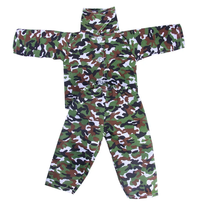 Одежда для кукол камуфляжная Пижама подходит 18 дюймовых Logan Doll наряды|Куклы| |