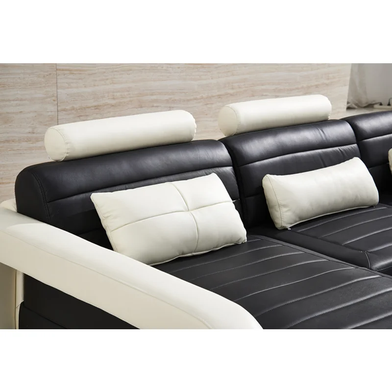 Настраиваемый op класс Китайский кожаный секционный geuine диван | Мебель