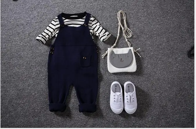 От 1 до 5 лет осенняя одежда для мальчика ясельного возраста детские трикотажные