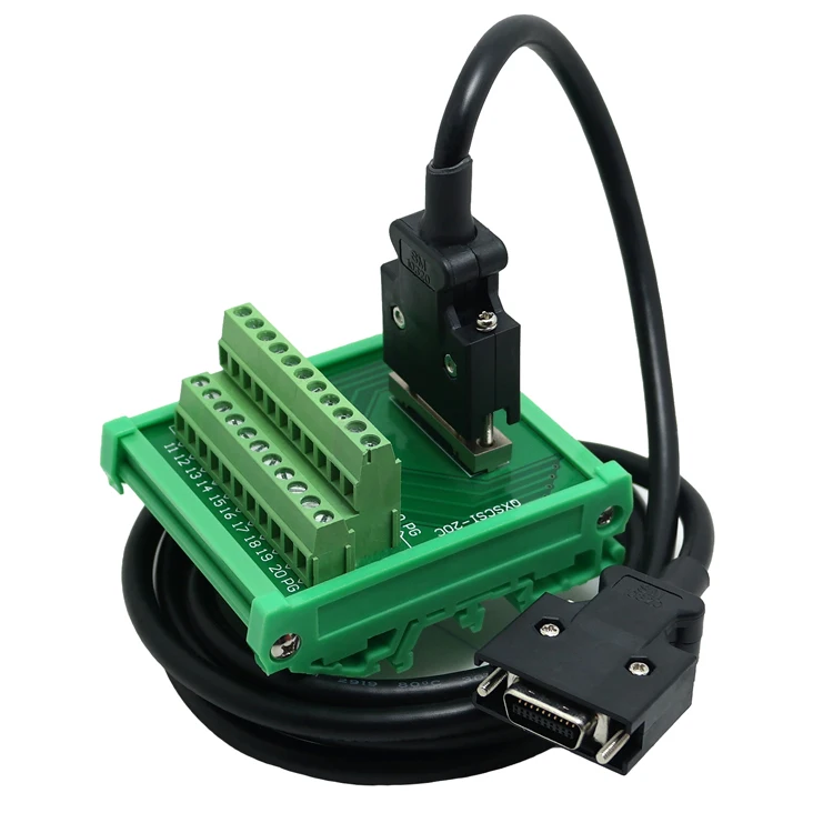 Универсальная Клеммная колодка SCSI 20 типа CN с кабелем SCSI20 20P|breakout cable|cable scsiscsi cable |