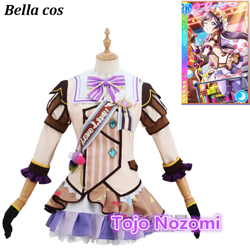 Размер на заказ Lovelive Tojo Nozomi Костюм для костюмированной вечеринки с изображением